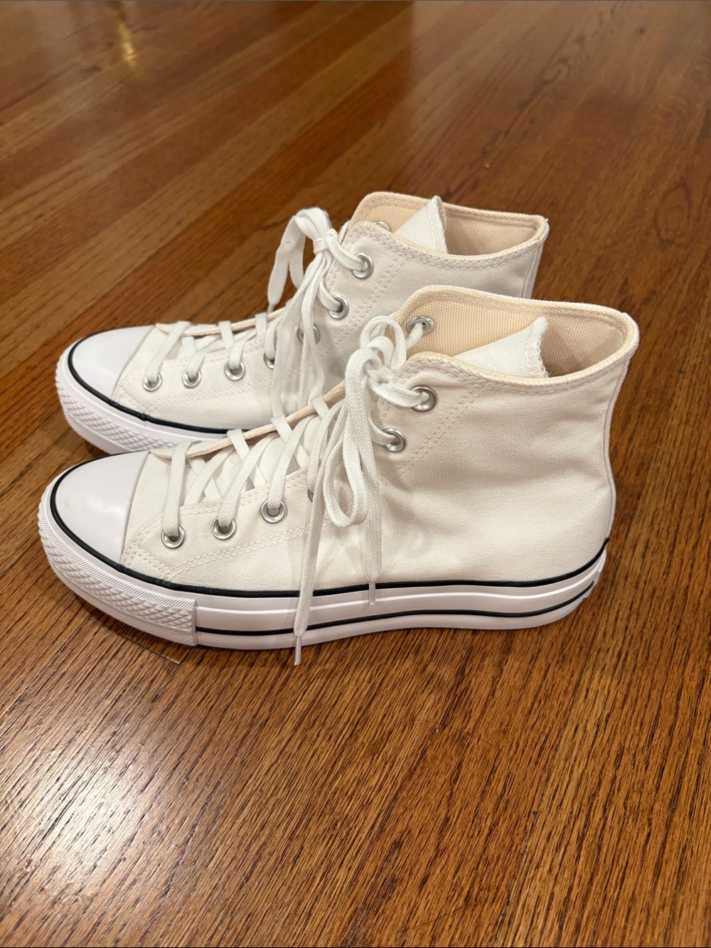 Converse Chuck Taylor All Star Lift Platform Canvas - 8 - White